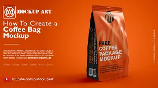 How to make a Coffee packaging Mockup | Photoshop Mockup Tutorial