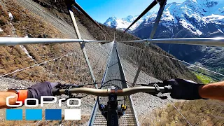 GoPro: MTB Through the Swiss Alps with Kilian Bron