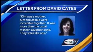 David Cates shares letter about life after attack