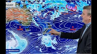 NZ: 7 day Forecast: High pressure & a cold front