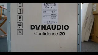 Uncrating the Dynaudio Confidence 20
