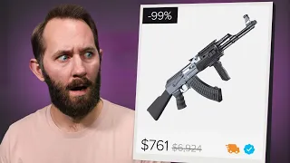 99% off AK-47?! | Buying Everything on Wish For 99% Off!