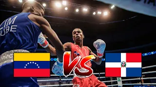 José Luis de los Santos 🇩🇴 vs Yoel Finol 🇻🇪 en Boxeo Juegos Panamericanos │Santiago 2023│