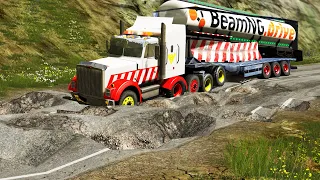Trucks vs Potholes #66 | BeamNG.DRIVE