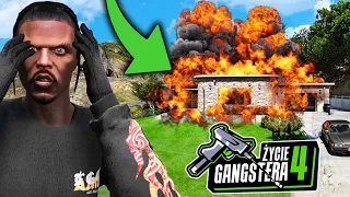 GTA V ŻYCIE GANGSTERA 4 #131 WYSADZIŁ MI DOM!