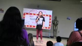 Kitty Lustig at the Talent Show