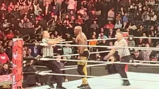 Bobby Lashley Angry On WWE Referee After Lost Against Seth Freakin Rollins - WWE Raw 12/12/2022