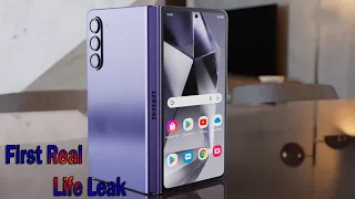 Galaxy Z Fold 6 - First Real Life Leak🤔🤔🤔