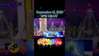 9PM DRAW SEPTEMBER 15, 2021 LOTTO RESULTS TODAY   6/45 6/55  2D 3D 4D STL VISAYAS  #SHORT #SHORTS