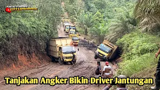 Tanjakan Angker!! Terlihat Sepele Namun Banyak Truk Yang Jadi Korban