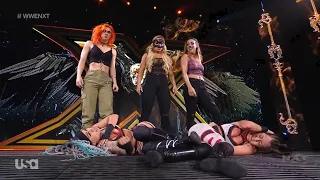 Io Shirai And Zoey Stark Wins Mandy Rose And Gigi Dolin Attack WWE NXT | WWE NXT Highlights