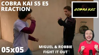 COBRA KAI S5 E5 EXTREME MEASURES REACTION 5x5 SILVER ATTACKS DANIEL & KREASE RETURNS