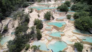 四川阿坝5A景点黄龙，被称为人间瑶池，简直是神仙居住的地方