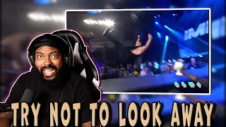 Pro Wrestling Try Not to Wince or Look Away Challenge (Reaction)