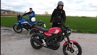 Βόλτα με το YAMAHA XSR125