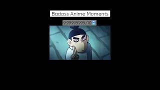 Badass Anime Moments 🥶 #anime #badassanime #animeedit #shorts #scissorseven #fyp #topanime #master