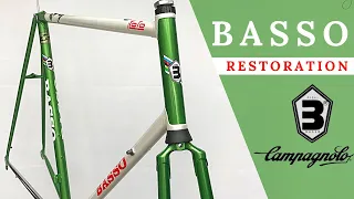 Basso Loto vintage bike restoration