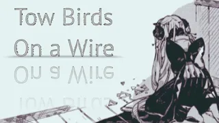 two birds on a wire/ tbhk edit (manga)