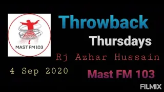 Rj Azhar Thursday Show | 4 September 2020 | Mast FM 103