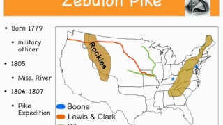 USA Test Prep Social Studies - Famous US Explorers - Daniel Boone - Lewis & Clark - Zebulon Pike