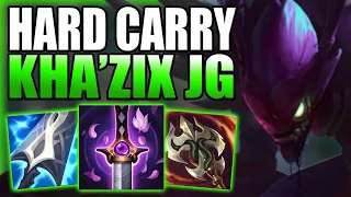 THIS IS HOW KHA'ZIX JUNGLE CAN EASILY HARD CARRY YOUR GAMES! - Gameplay Guide League of Legends