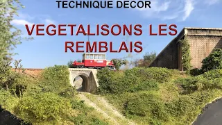 DECOR DE TRAIN N°2- VEGETALISONS LES REMBLAIS