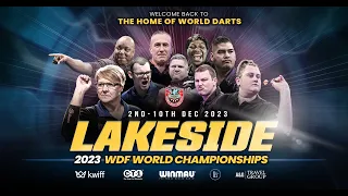 WDF World Darts Championship Live Session 9