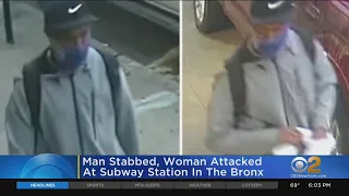 Man Stabbed, Woman Attacked At Subway Station In The Bronx