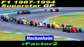 Iconic F1 Superstar Grand Prix of Hockenheim: 1990 Ferrari 641/2 & 1987-1994 Cars (rFactor2)