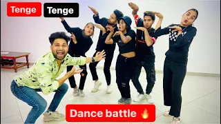 Tenge Tenge Dance 💃 Battle #mkstudio #Funny #dance #dancevideo