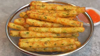 Crispy French Fries At Home !Delicious ! Potato sticks !  Potato Recipes !