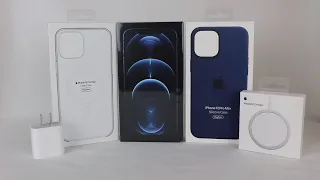 iPhone 12 Pro Max (Pacific Blue) & MagSafe Accessories Unboxing!