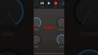 『beatbox』garage bandで遊んでみた(?) #short #beatbox
