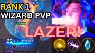 Wizard RANK 1 LEGEND PVP Battlegrounds Build! DISINTEGRATE OP NOW! Low Reso viable [Diablo Immortal]