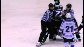 Бой КХЛ: Пиганович VS Голубев / KHL Fight: Piganovich VS Golubev