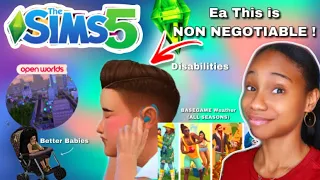 5 Things that need to be in The Sims 5 ! EA don’t play us !