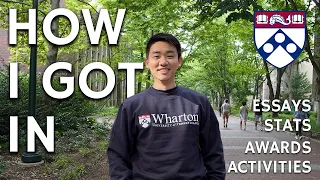 Revealing My Wharton MBA Application!