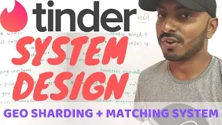 Tinder System design | Dating app system design | tinder software architecture