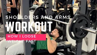 Ultimate Shoulders and Arms Workout + How To Lose Weight Fast | Hamza Ibrahim