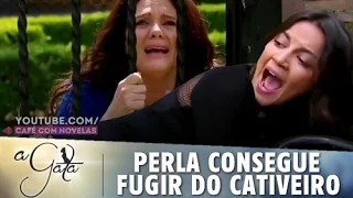 A Gata - Perla consegue fugir, mas é sequestrada novamente