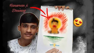 How to Draw Hanuman, Little Lord Hanuman Drawing | Rohan Arts
