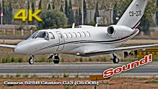 Cessna 525B Citation CJ3 (CS-DOS) Private Jet Sound!