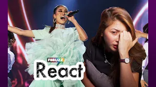 Reaksi Guru Vokal Reaction - Aisha Retno - FALLIN' @ Big Stage 2022 • F8Buzz React