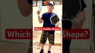 Which Paddle Shape is Best? #shorts #pickleball #ppa #ppl #pickleballplayers @holbrookpickleball
