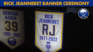 Rick Jeanneret Banner Ceremony | Buffalo Sabres