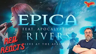 Red Reacts To EPICA feat. APOCALYPTICA | Rivers (Live At The AFAS Live)