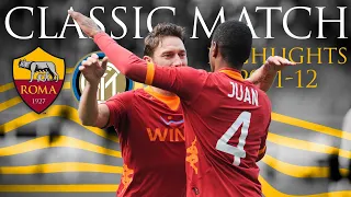 Roma 4-0 Inter | CLASSIC MATCH HIGHLIGHTS 2011-12