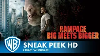 RAMPAGE – BIG MEETS BIGGER - 8 Minuten Sneak Peek Deutsch HD German (2018)