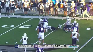 FULL HIGHLIGHTS: No. 3 Montana State 40, No. 10 Weber State 0