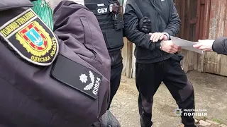 Поліцейські «на гарячому» затримали жителя Білгорода-Дністровського за збут гранати